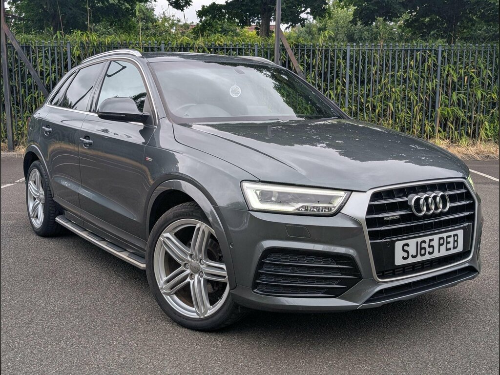 Audi Q3 2.0 Tfsi S Line Plus S Tronic Quattro Euro 6 Ss SJ65PEB Grey