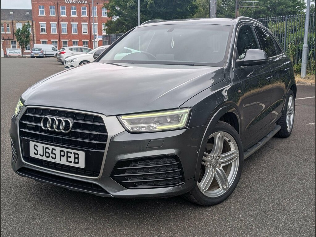Audi Q3 2.0 Tfsi S Line Plus S Tronic Quattro Euro 6 Ss SJ65PEB Grey #5