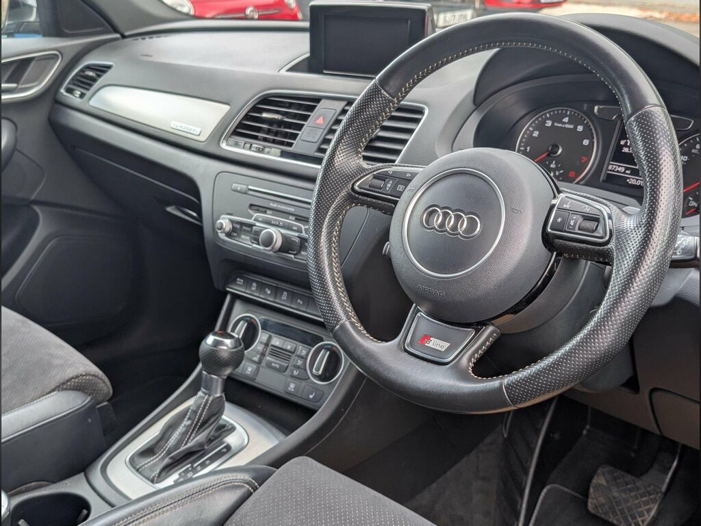 Audi Q3 2.0 Tfsi S Line Plus S Tronic Quattro Euro 6 Ss SJ65PEB Grey #3