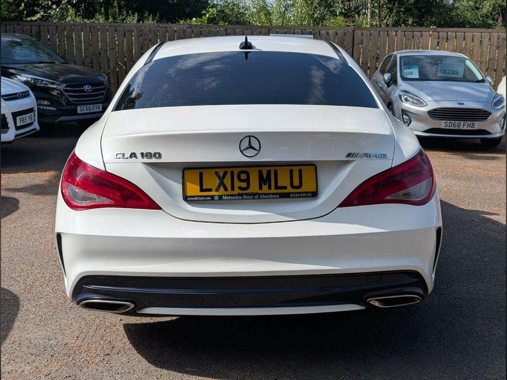 Mercedes-Benz CLA Class 1.6 Cla180 Amg Line Edition Coupe 7G-dct Euro 6 S White #4
