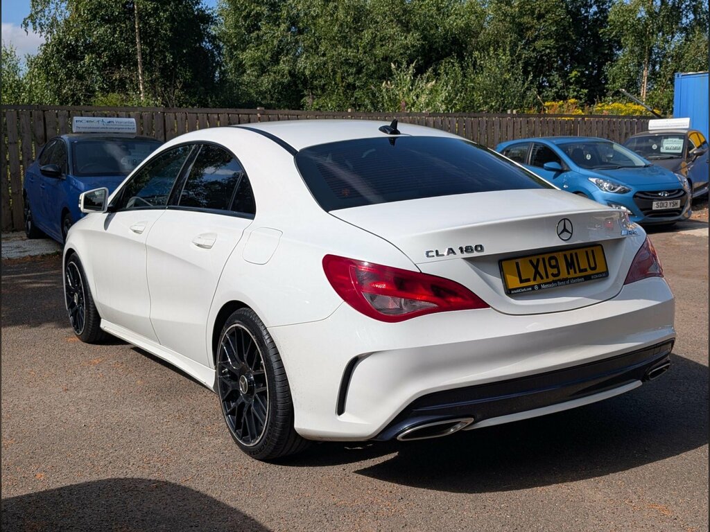 Mercedes-Benz CLA Class 1.6 Cla180 Amg Line Edition Coupe 7G-dct Euro 6 S White #2