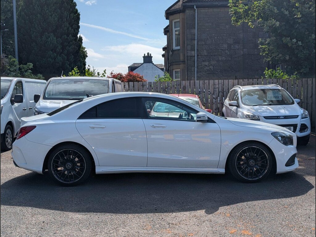 Mercedes-Benz CLA Class 1.6 Cla180 Amg Line Edition Coupe 7G-dct Euro 6 S White #6