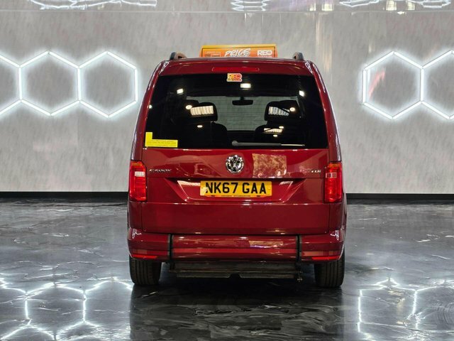 Volkswagen Caddy Maxi Life 2018 2.0 Tdi Bluemotion Tech Mpv Dsg Eu Red #5