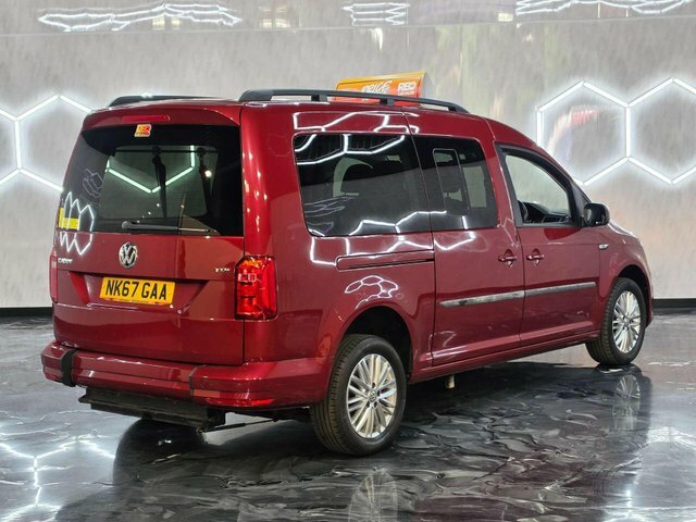 Volkswagen Caddy Maxi Life 2018 2.0 Tdi Bluemotion Tech Mpv Dsg Eu Red #6