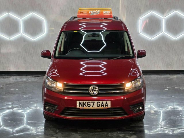 Volkswagen Caddy Maxi Life 2018 2.0 Tdi Bluemotion Tech Mpv Dsg Eu Red #2