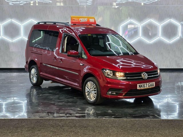 Volkswagen Caddy Maxi Life 2018 2.0 Tdi Bluemotion Tech Mpv Dsg Eu Red