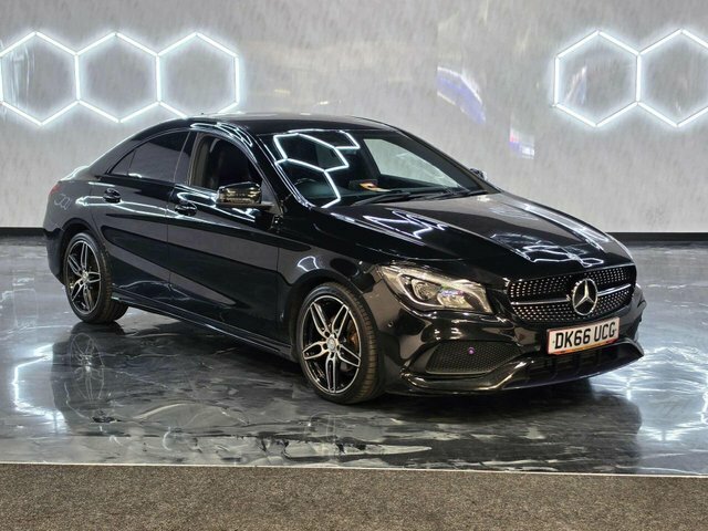 Mercedes-Benz CLA Class 2016 1.6 Cla180 Amg Line Coupe E Black