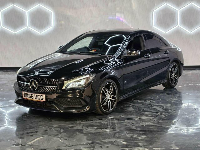 Mercedes-Benz CLA Class 2016 1.6 Cla180 Amg Line Coupe E Black #3