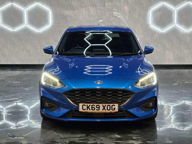 Ford Focus 2020 1.0T Ecoboost St-line X Hatchback CK69XOG Blue #2