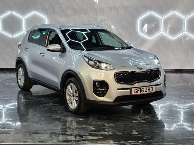 Kia Sportage 2016 1.7 Crdi 2 Suv Euro 6 Ss Silver