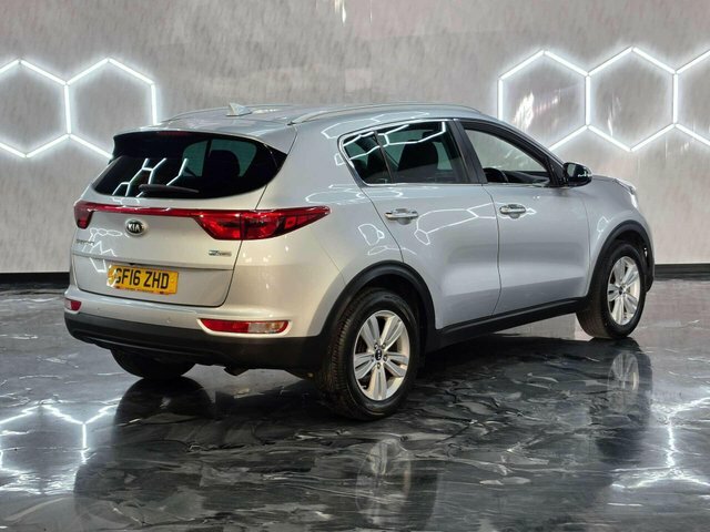 Kia Sportage 2016 1.7 Crdi 2 Suv Euro 6 Ss GF16ZHD Silver #6