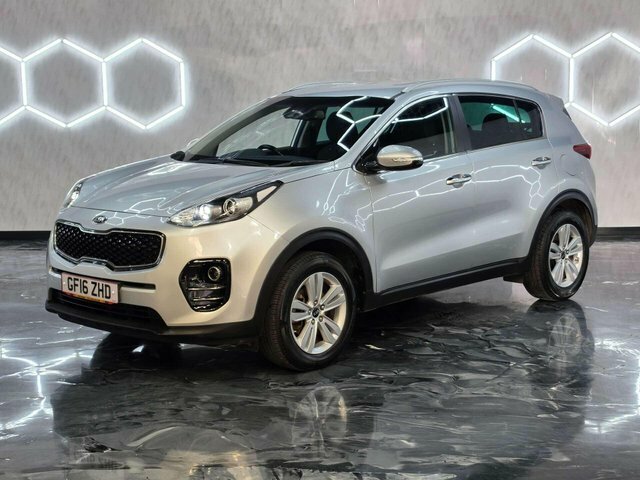 Kia Sportage 2016 1.7 Crdi 2 Suv Euro 6 Ss GF16ZHD Silver #3