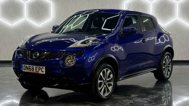 Nissan Juke 2018 1.6 Tekna Suv Euro 6 112 P DN68EPC Blue #3