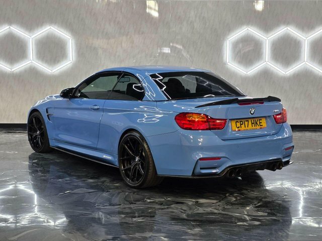 BMW M4 2017 3.0 Biturbo Convertible Dct Euro 6 C24ELW Blue #4