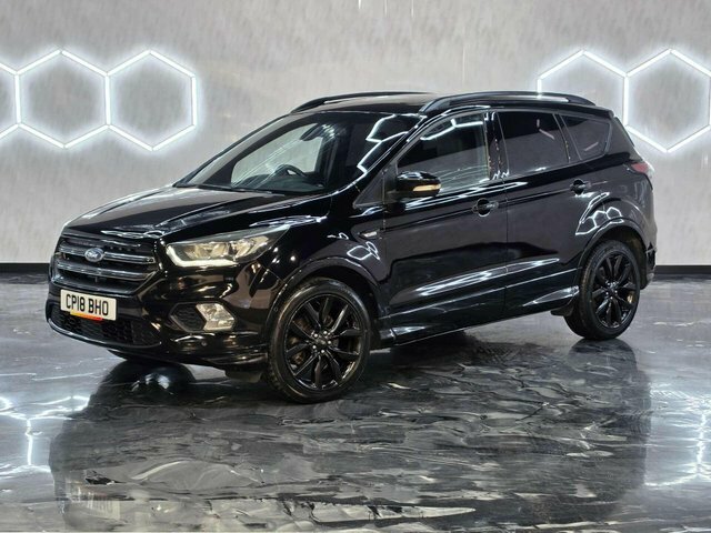 Ford Kuga 2018 1.5 Tdci St-line X Suv Powershift CP18BHO Black #3