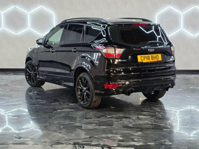 Ford Kuga 2018 1.5 Tdci St-line X Suv Powershift CP18BHO Black #4