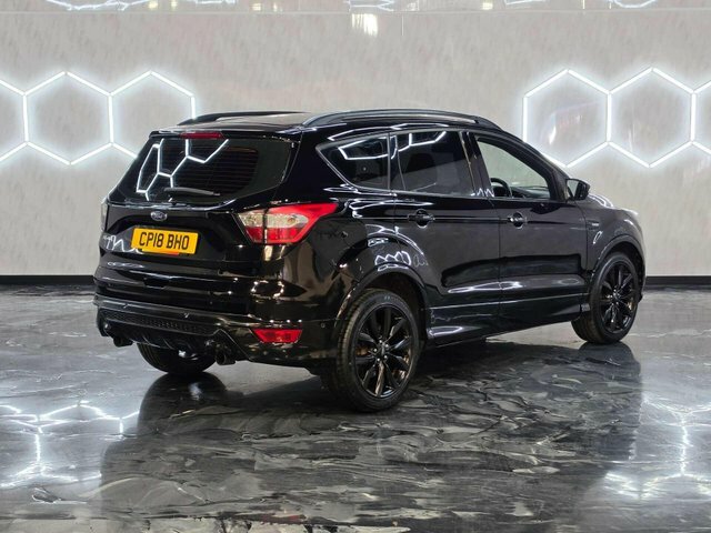 Ford Kuga 2018 1.5 Tdci St-line X Suv Powershift CP18BHO Black #6