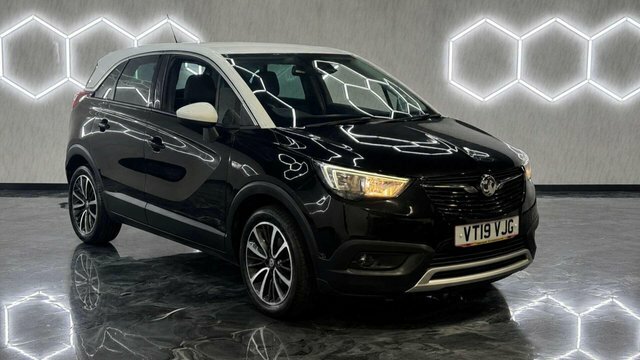 Vauxhall Crossland X 2019 1.2 Turbo Ecotec Gpf Elite Suv Man Black