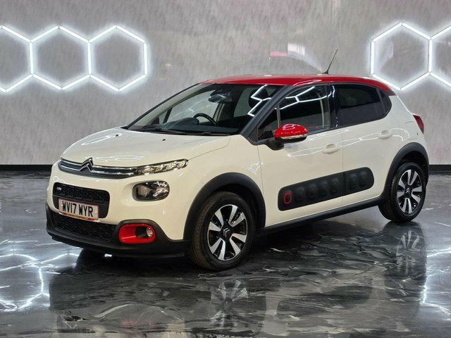 Citroen C3 2017 1.2 Puretech Flair Hatchback Manua WV17WYR White #4