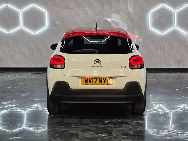 Citroen C3 2017 1.2 Puretech Flair Hatchback Manua WV17WYR White #6