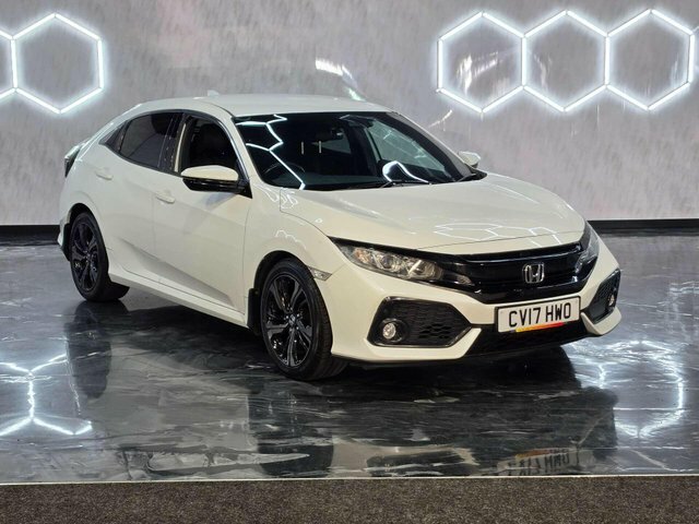 Honda Civic 2017 1.0 Vtec Turbo Sr Hatchback White