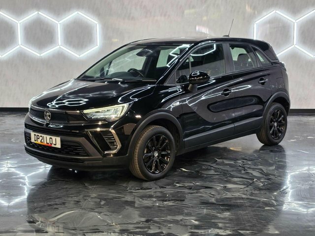Vauxhall Crossland 2021 1.2 Turbo Se Nav Premium Suv Manua DP21LOJ Black #3