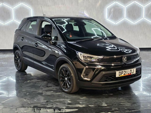 Vauxhall Crossland 2021 1.2 Turbo Se Nav Premium Suv Manua Black