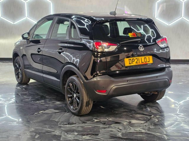 Vauxhall Crossland 2021 1.2 Turbo Se Nav Premium Suv Manua DP21LOJ Black #4