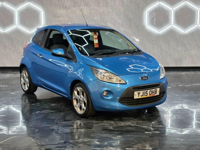 Ford KA 2016 1.2 Titanium Hatchback Euro Blue