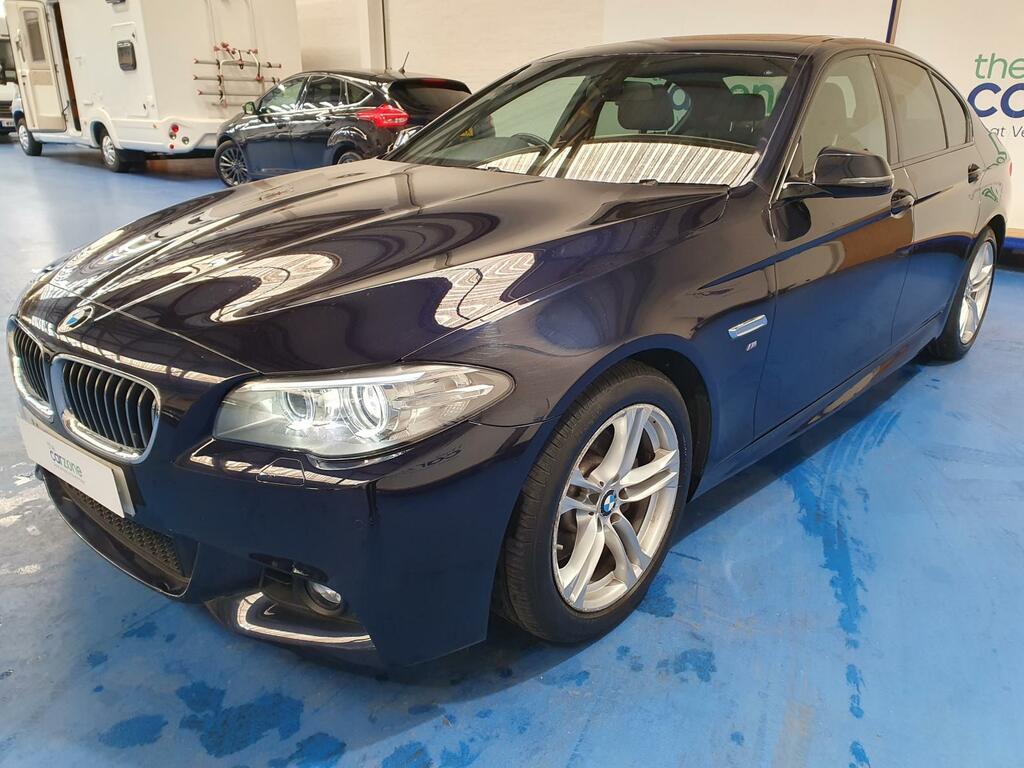 BMW 5 Series Black #7