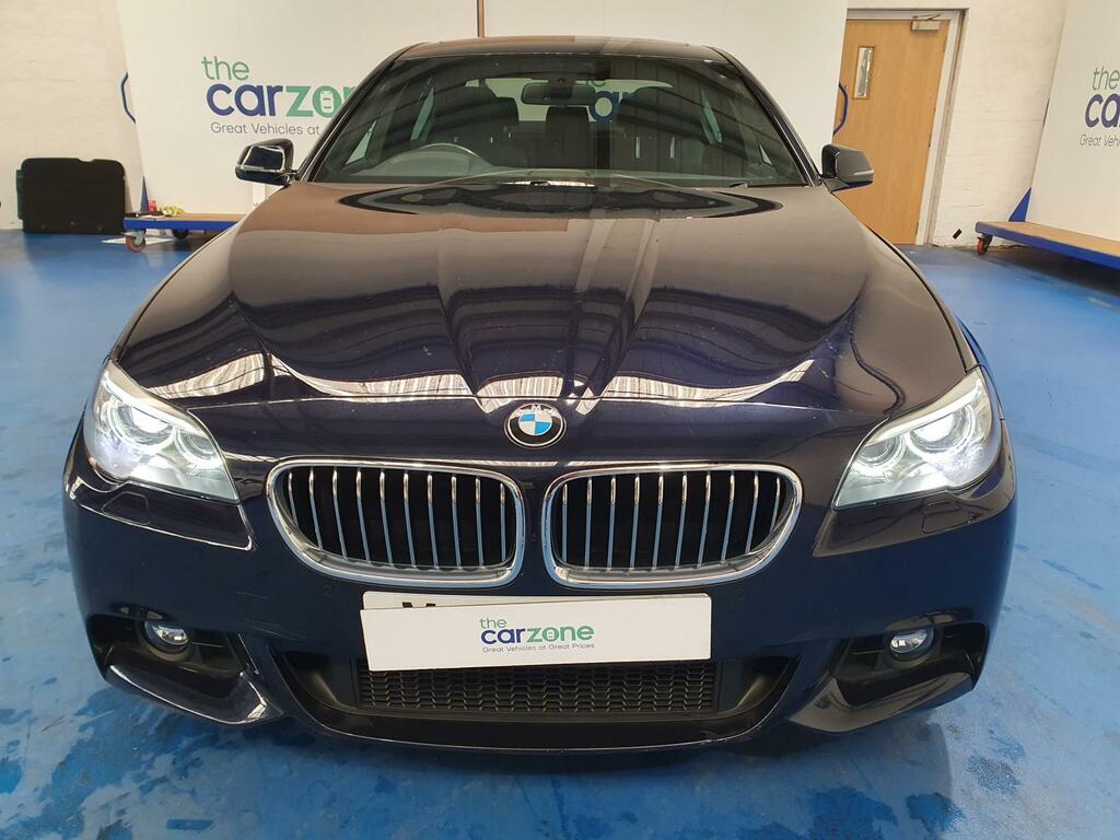 BMW 5 Series Black #8