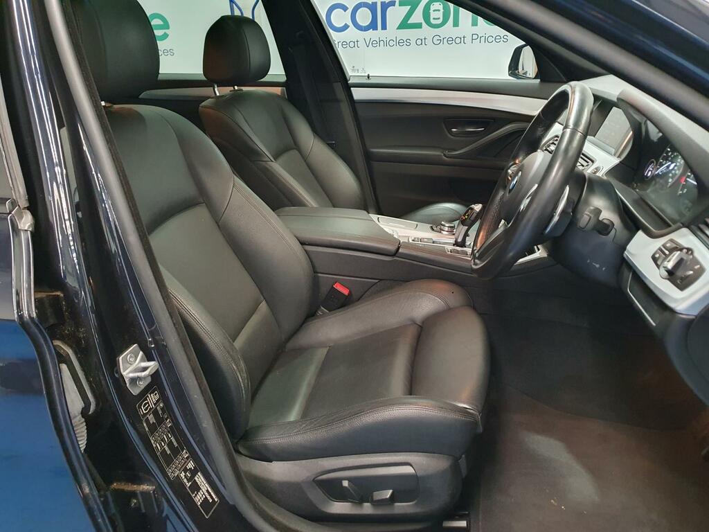 BMW 5 Series Black #9