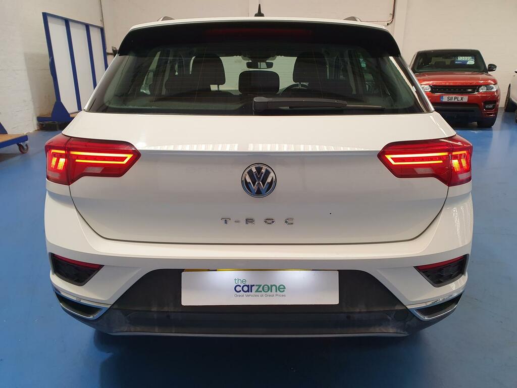 Volkswagen T-Roc Se Tsi Evo White #4