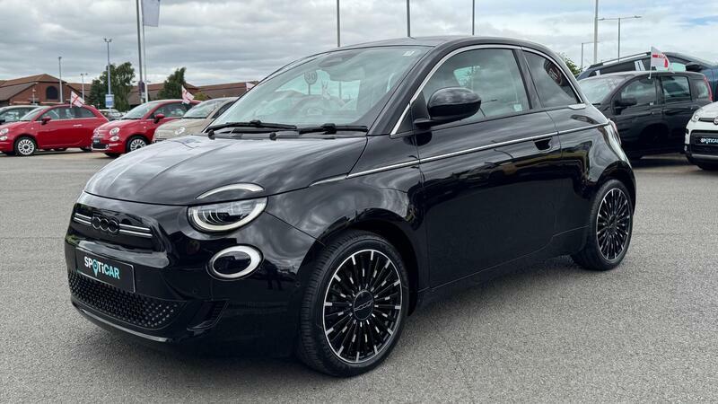 Fiat 500E 42Kwh La Prima By Bocelli Hatchback A Black #3