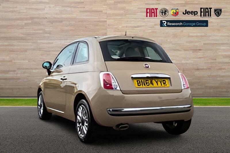Fiat 500 1.2 Lounge Hatchback Dualogic Euro 6 S Brown #2