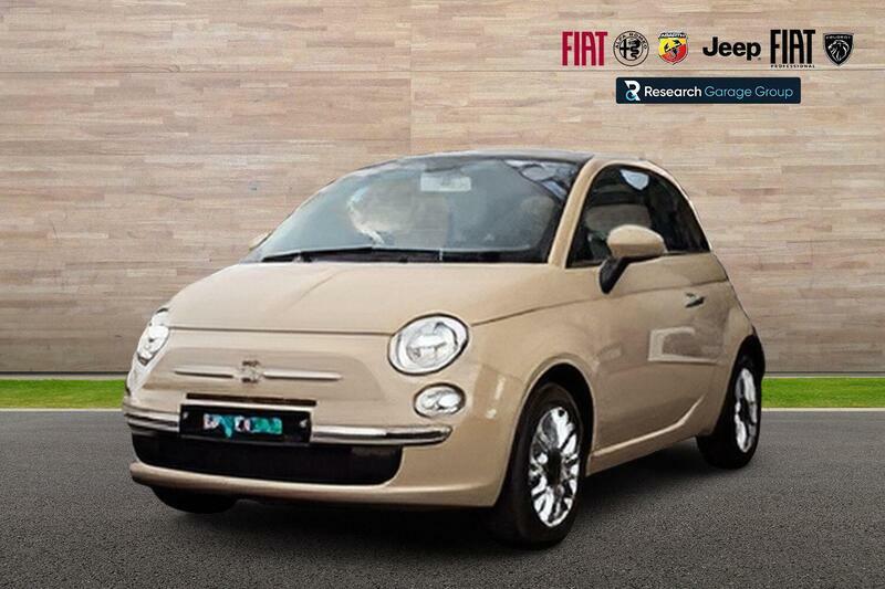 Fiat 500 1.2 Lounge Hatchback Dualogic Euro 6 S Brown #3