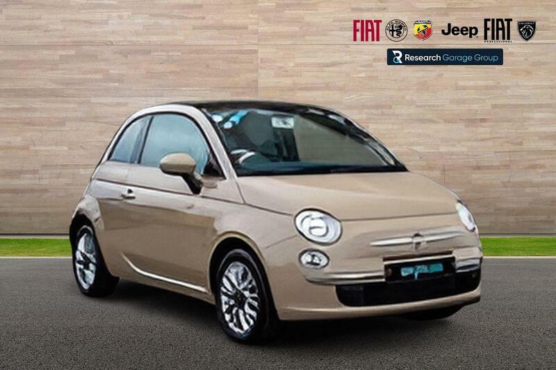Fiat 500 1.2 Lounge Hatchback Dualogic Euro 6 S Brown