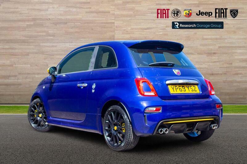 Abarth 595 1.4 T-jet Pista 70Th Hatchback E YP69YSZ Blue #3