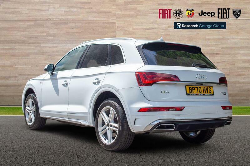 Audi Q5 2.0 Tdi 40 S Line Suv S Tronic Quattro BP70HVS White #5