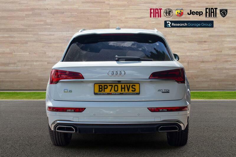 Audi Q5 2.0 Tdi 40 S Line Suv S Tronic Quattro BP70HVS White #6