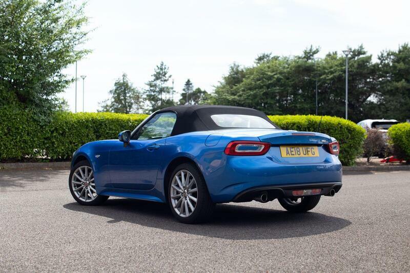 Fiat 124 Spider 1.4 Multiair Lusso Plus Convertible Aut Blue #5