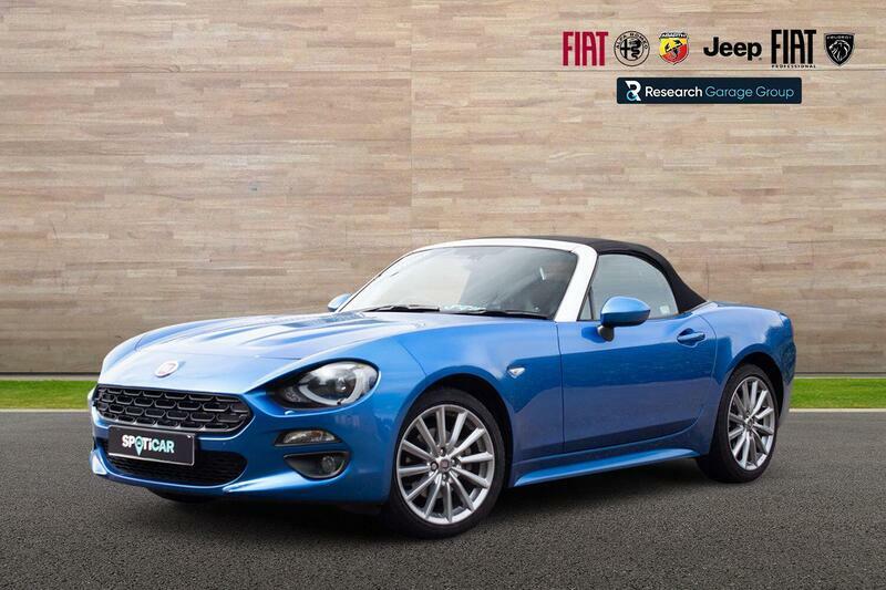 Fiat 124 Spider 1.4 Multiair Lusso Plus Convertible Aut Blue #2