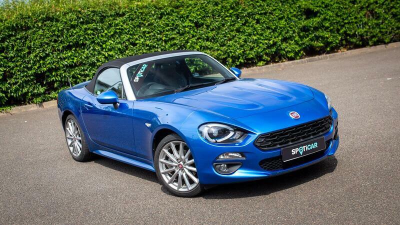 Fiat 124 Spider 1.4 Multiair Lusso Plus Convertible Aut Blue #6