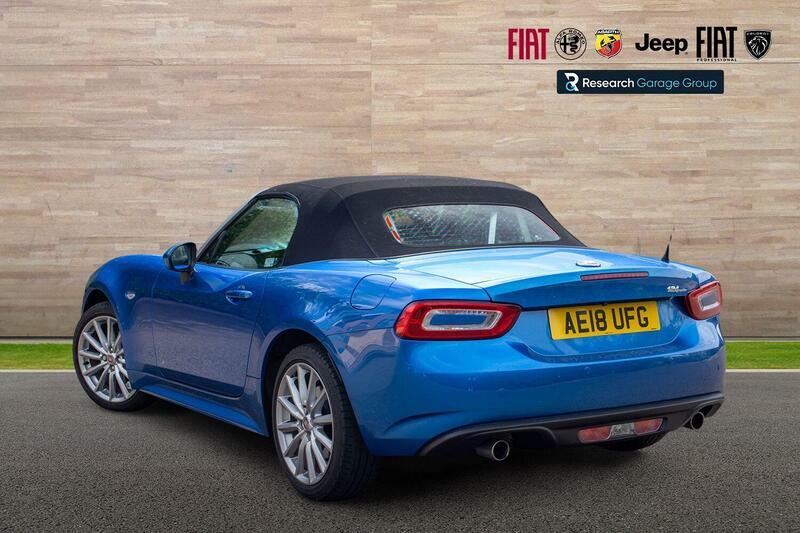 Fiat 124 Spider 1.4 Multiair Lusso Plus Convertible Aut Blue #3