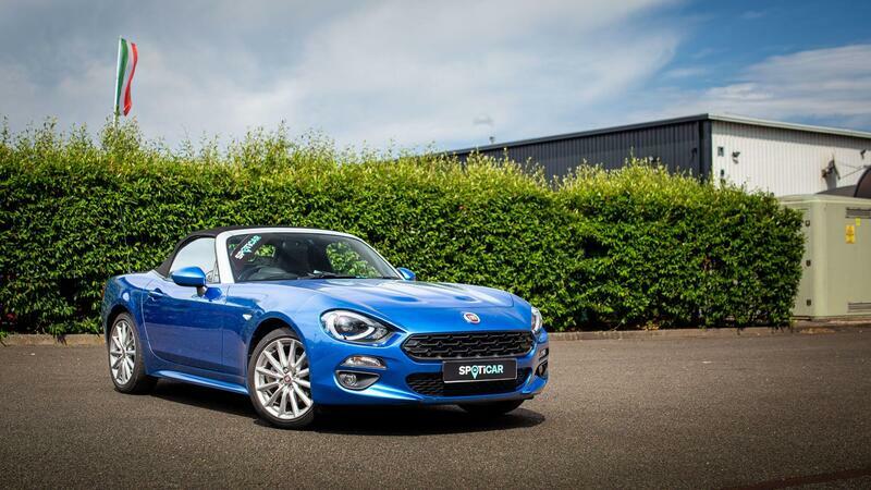 Fiat 124 Spider 1.4 Multiair Lusso Plus Convertible Aut Blue #4