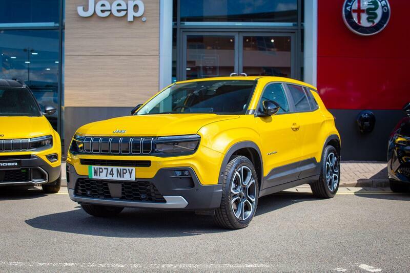 Jeep Avenger 54Kwh E-summit WP74NPY Yellow #3