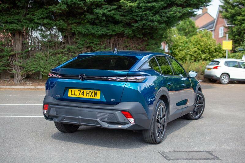 Peugeot 408 1.2 Puretech Gt Fastback Eat Euro 6 S LL74HXW Blue #4