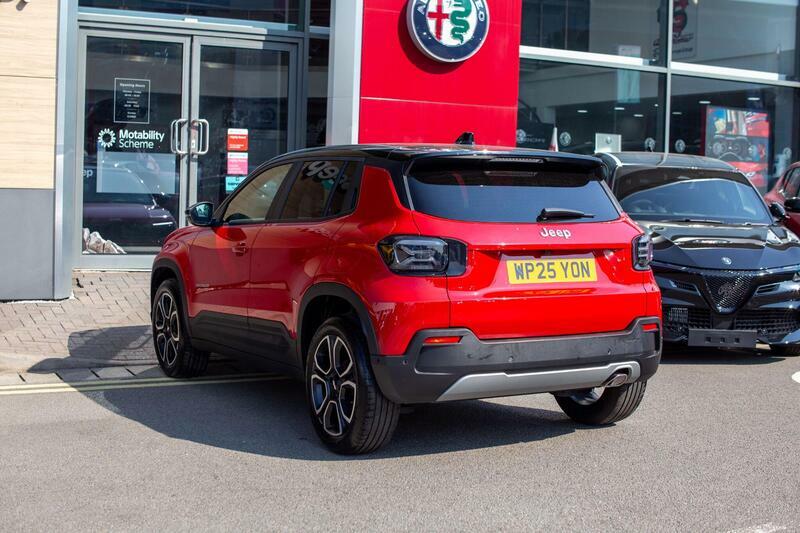 Jeep Avenger 1.2 Summit Euro 6 Ss WP25YON Red #5