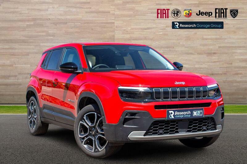 Jeep Avenger 54Kwh E-summit Red