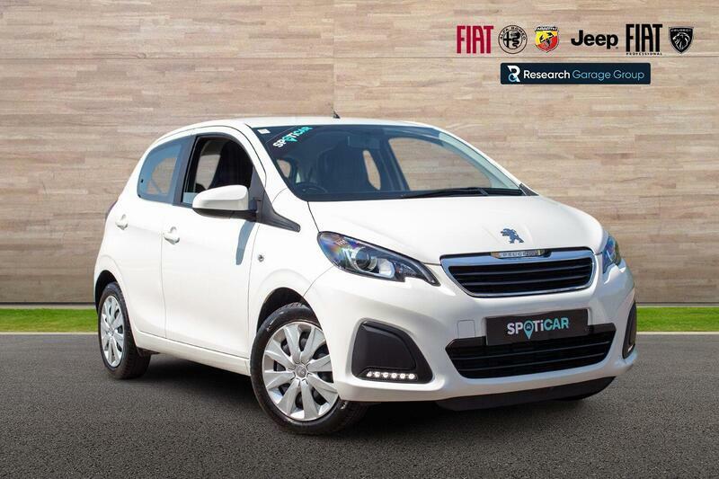 Peugeot 108 1.0 Active Hatchback Euro 6 72 White